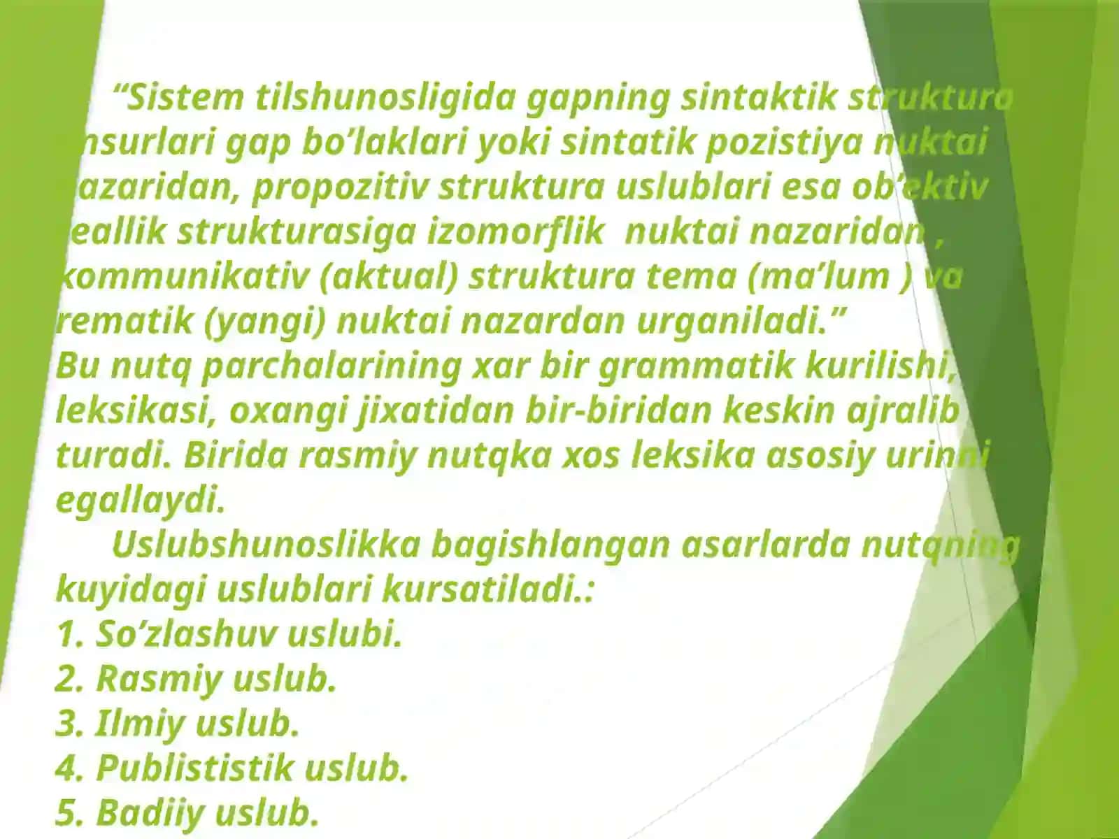 Adabiy nutq va uning uslublari 4