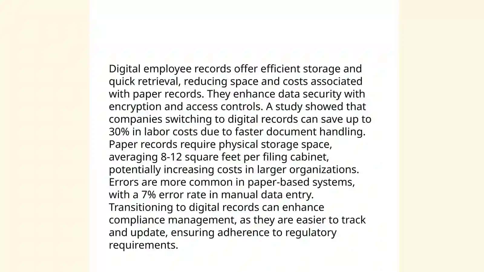 Employee records management 4
