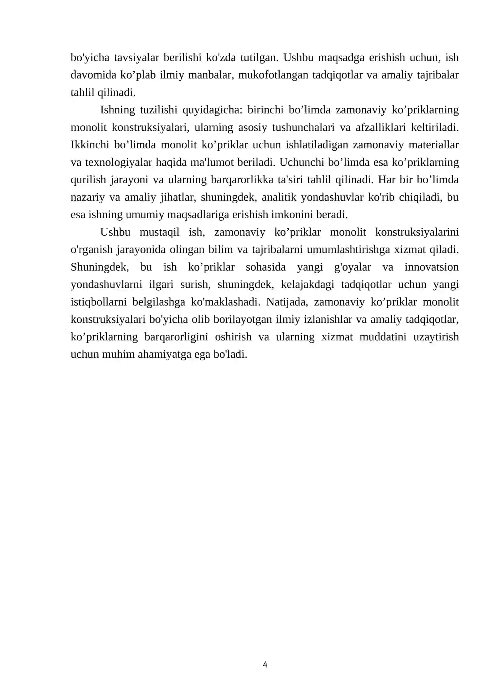 Zamonaviy ko’priklar monolit konstruksiyalari 4