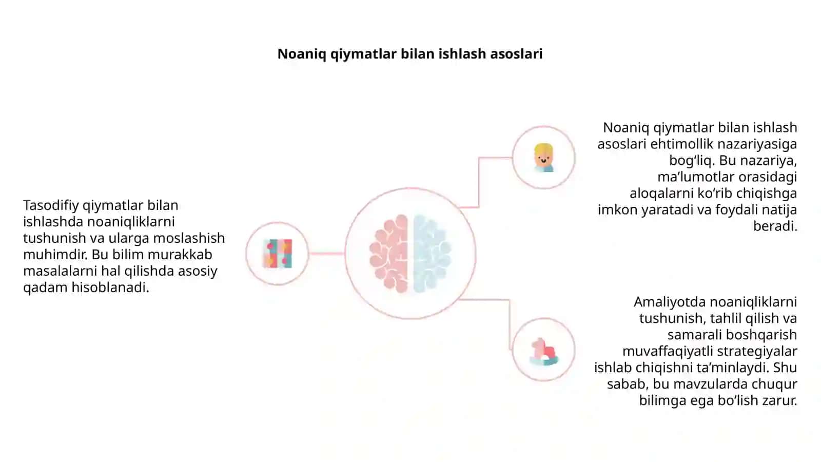 Tasodifiy qiymatlar noaniq qiymatlar bilan ishlash 4