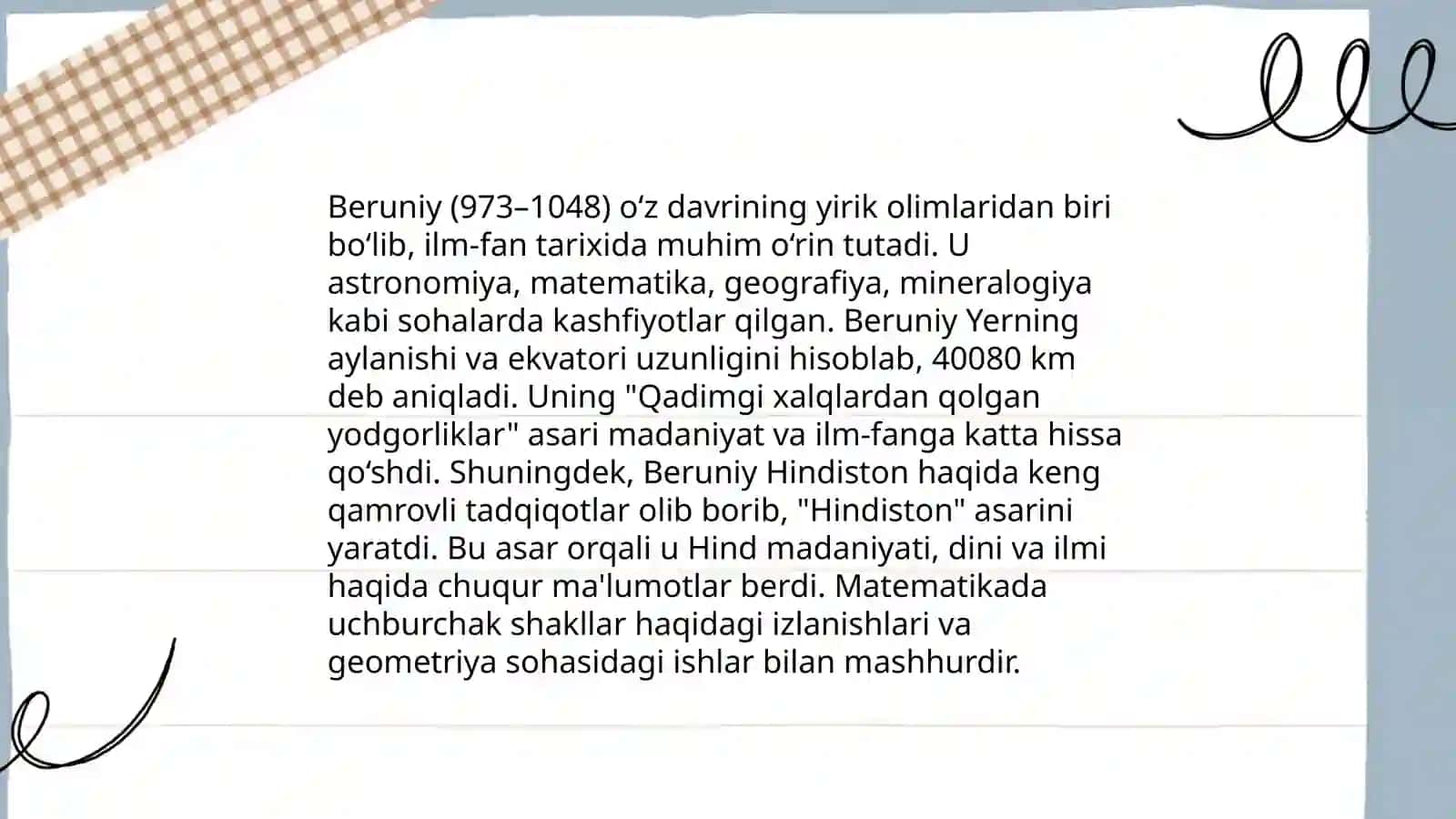 Abu Rayxon Beruniy 4