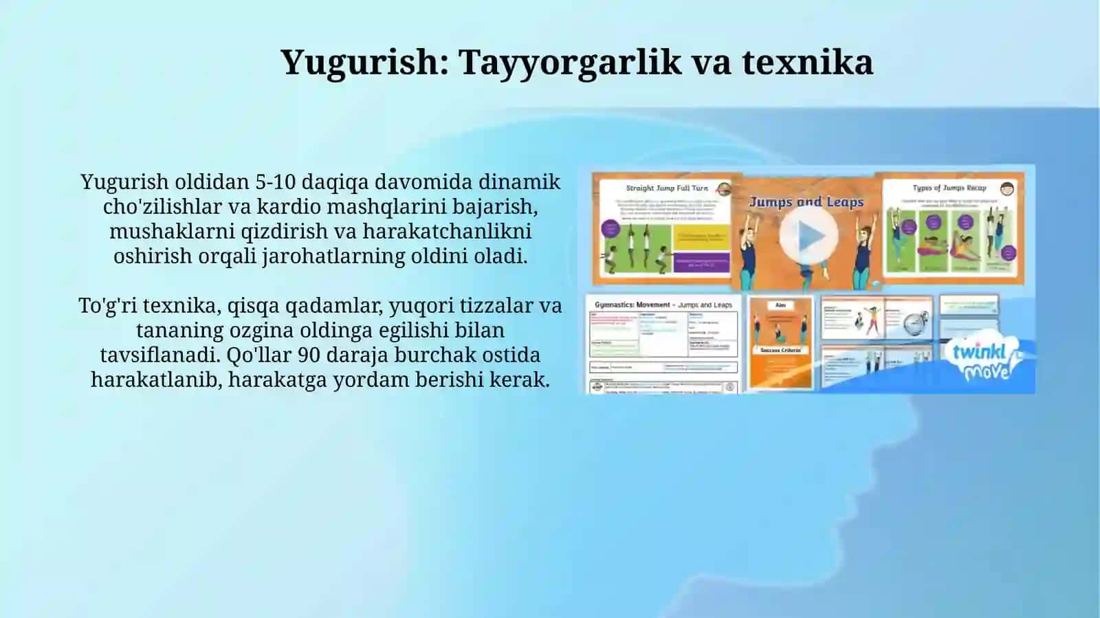 Akrobatik harakatlar asoslari 4