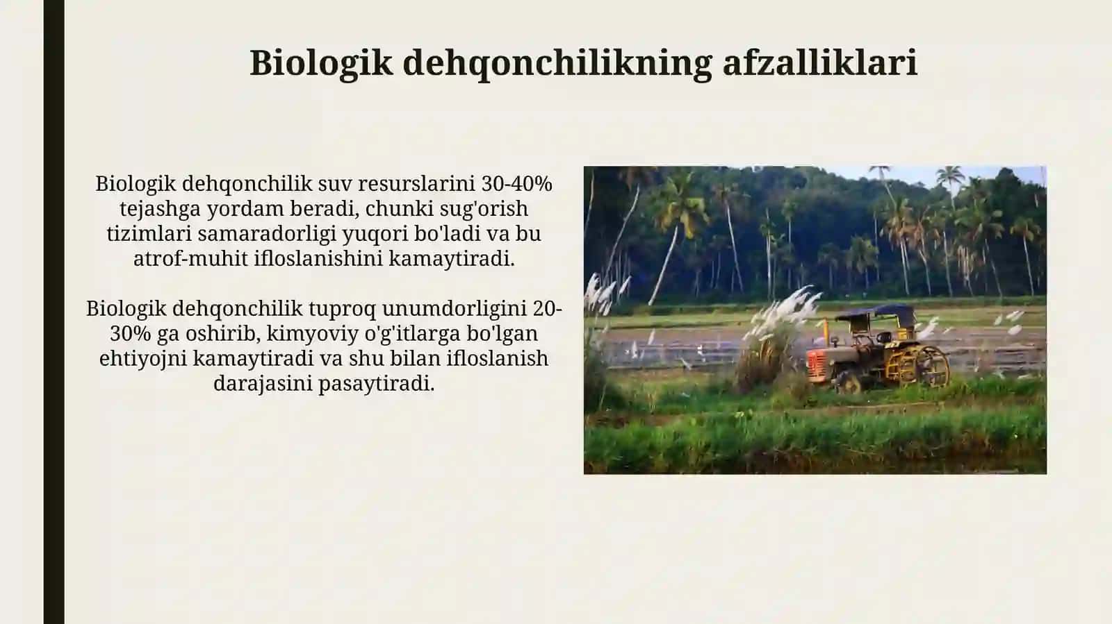 Qishloq xoʻjaligi mahsulotlarini ifloslovchi moddalarning miqdorini kamaytirish chora-tadbirlari 4