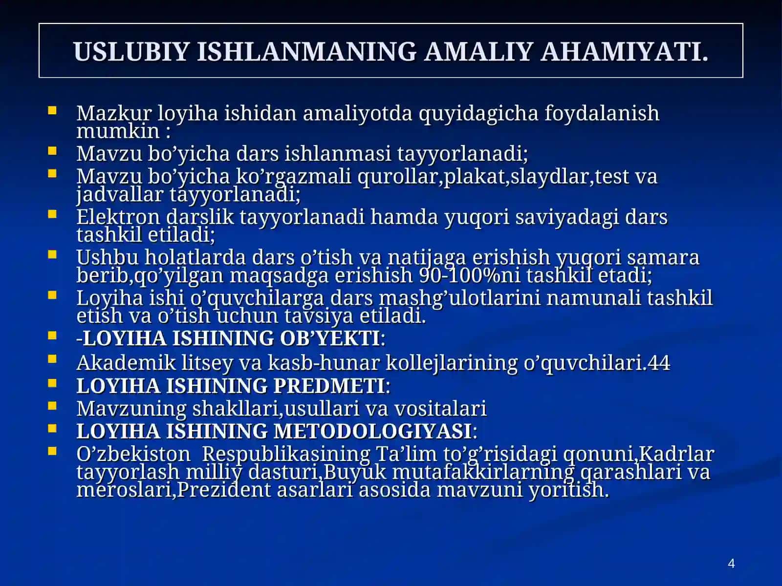 MDH davlatlarining ta'lim tizimi va o'ziga xos xususiyatlari 4