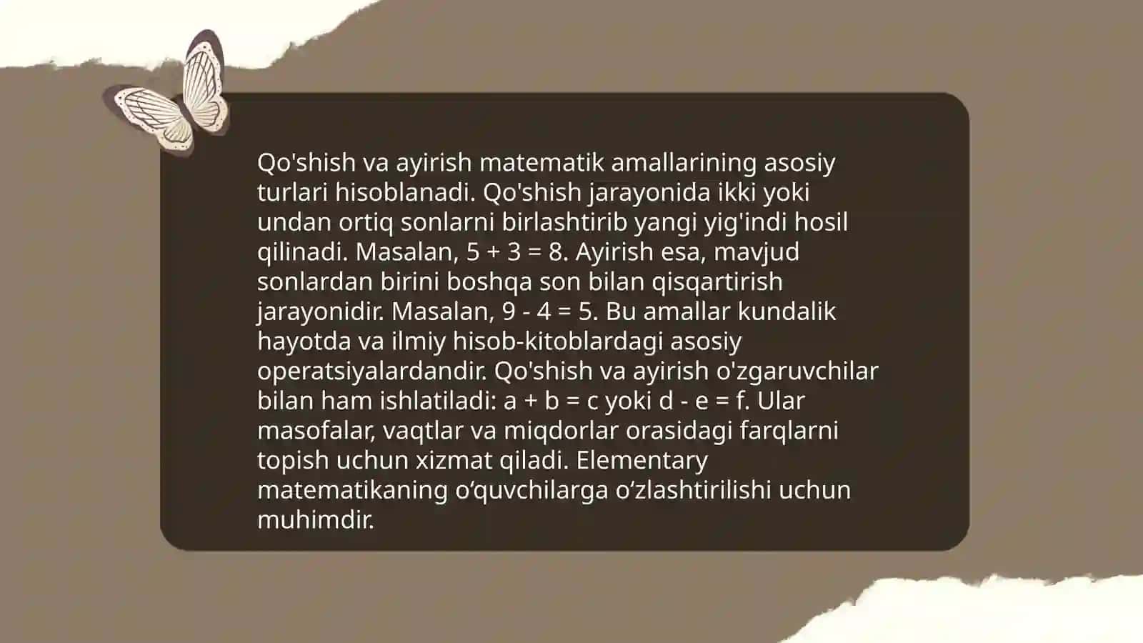 Natural sonlar 4