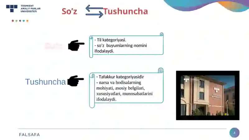 Tushunchalar va ularning turlari 4