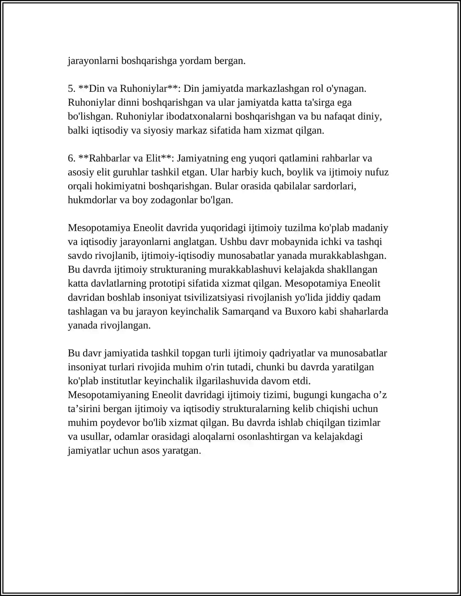 MESOPOTAMIYANIN ENEOLIT DAWIRI PROTOGORODLARI 4