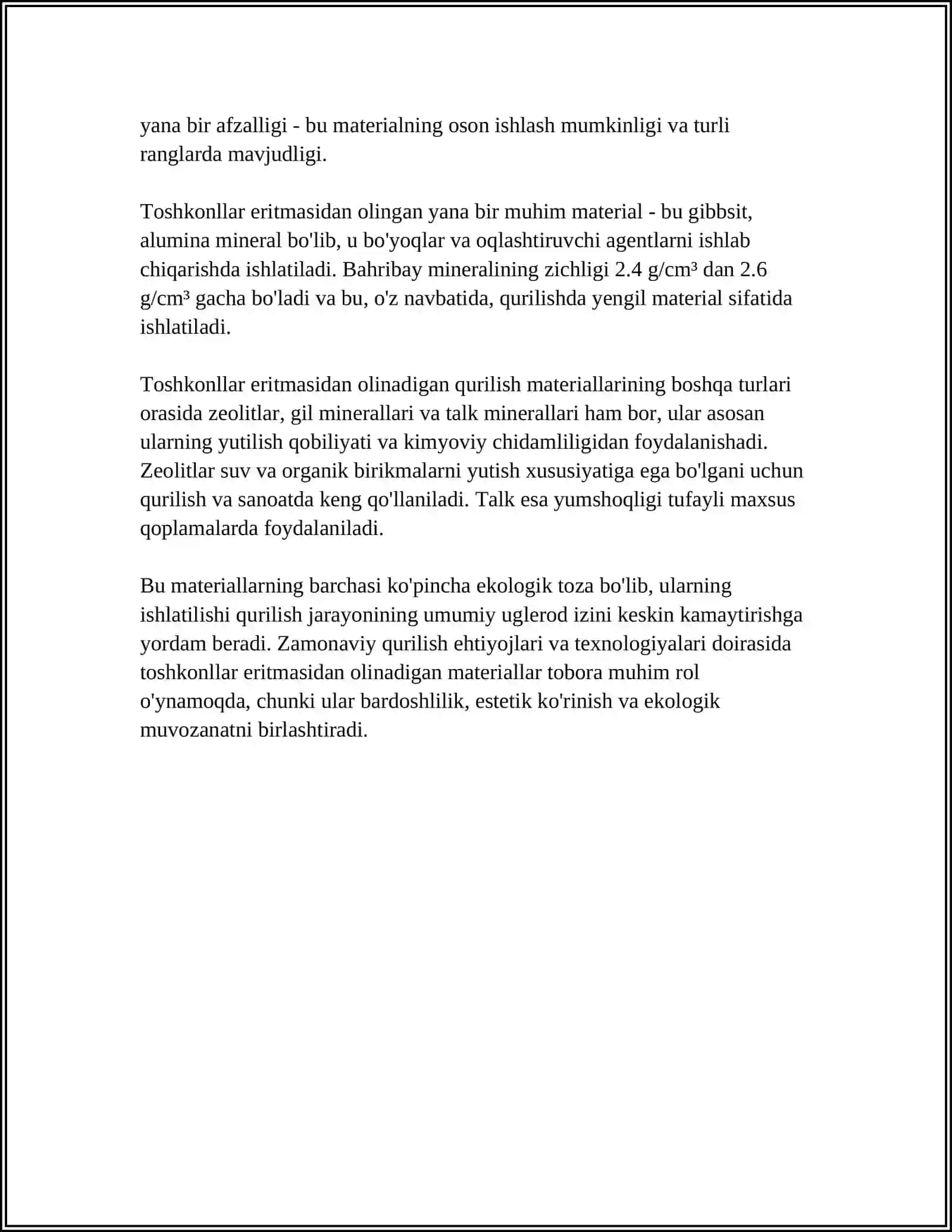TOSHKONLLAR ERITMASIDAN KURILISH MATERIALLARI 4