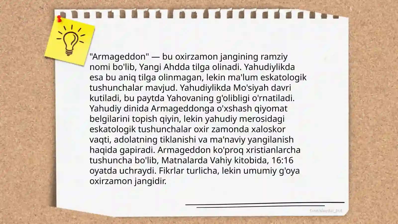 Yahudiylik ta’limoti an'ana va marosimlari 4