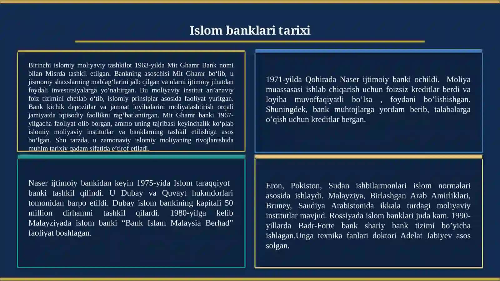 Islom banklari 4