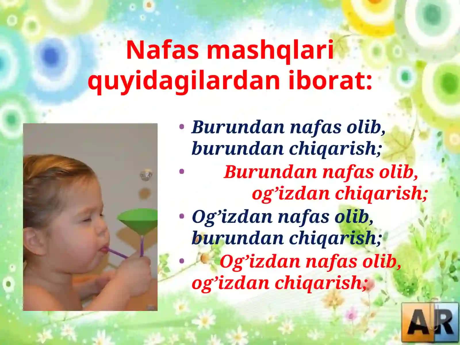"K" tovushini nutqqa qo’yish va uni mustahkamlash 4