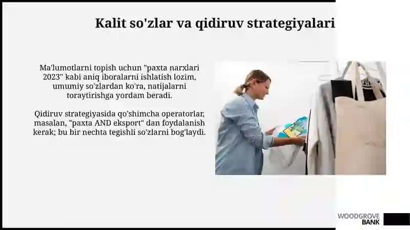 Paxta va to'qimachilik sanoati uchun internet manbalari 4