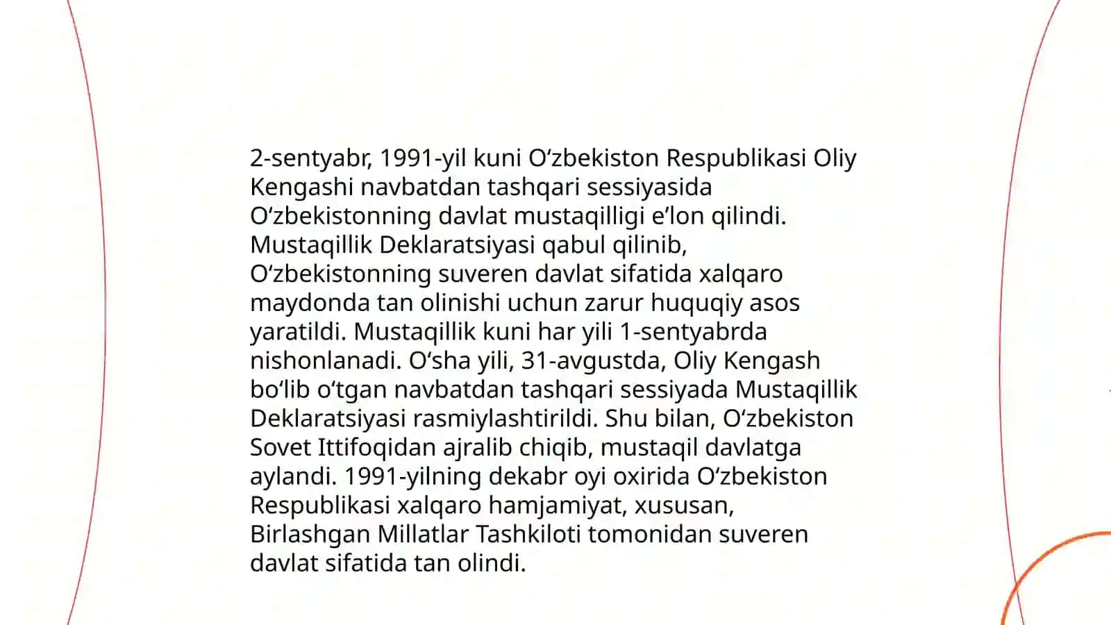 Oʻzbekistonda Mustaqillik gʻoyalarini tarixiy asoslari 4