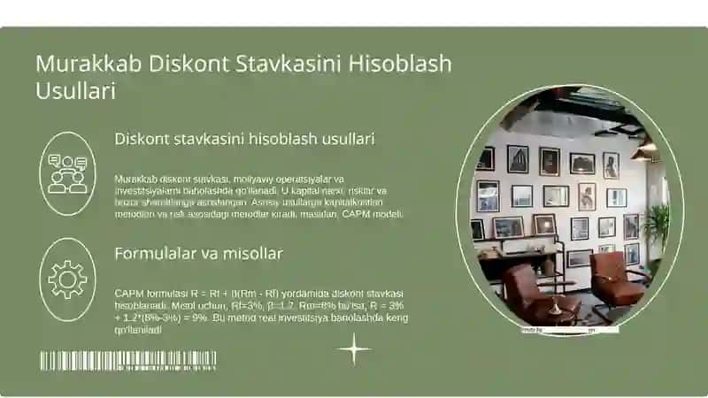 Murakkab Diskont Stavkasi Bilan Operatsiya 4