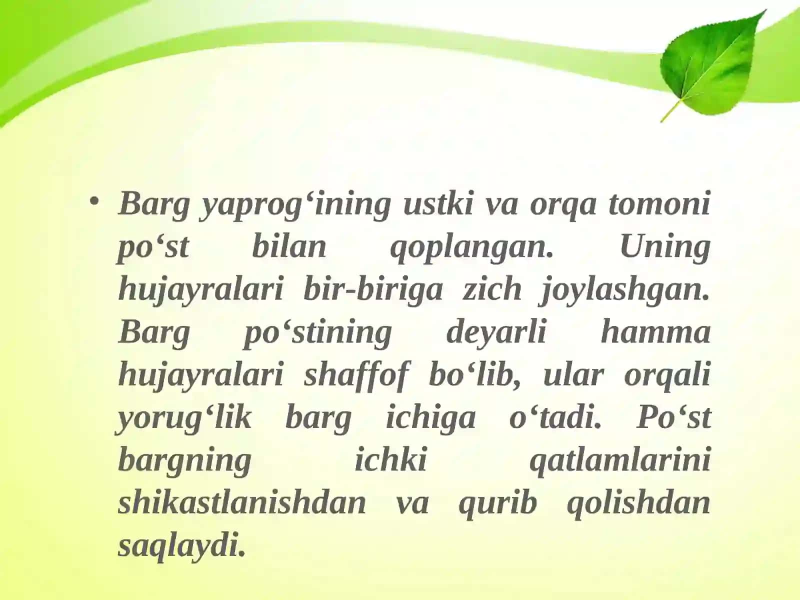 BARGLARNING ICHKI TUZILISHI 4