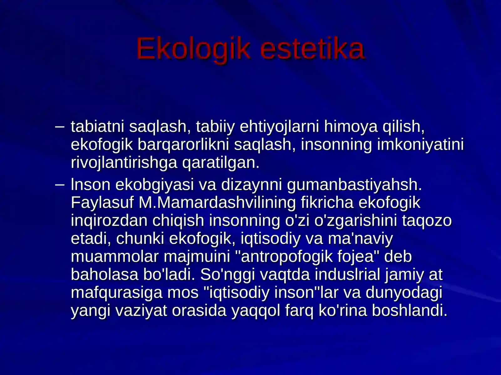Ekologik targ`ibot 4