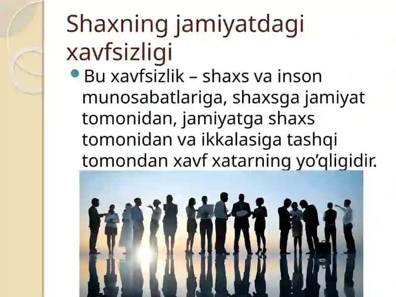 Шахснинг иқтисодий хавфсизлигини таъминлаш муаммолари 4