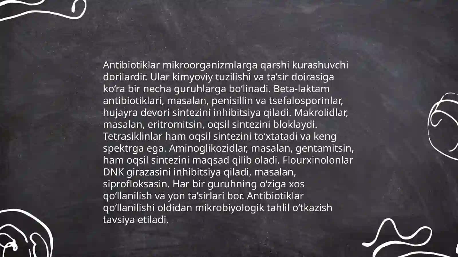 Antibiotiklar 4