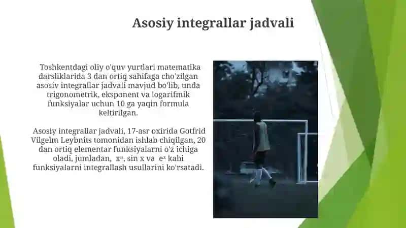 Aniq va aniqmas integrallarni hisoblash 4