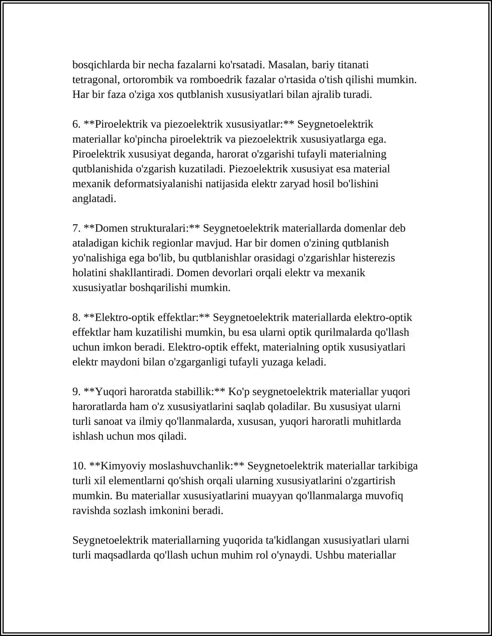 SEGNETOELEKTRIKLAR 4