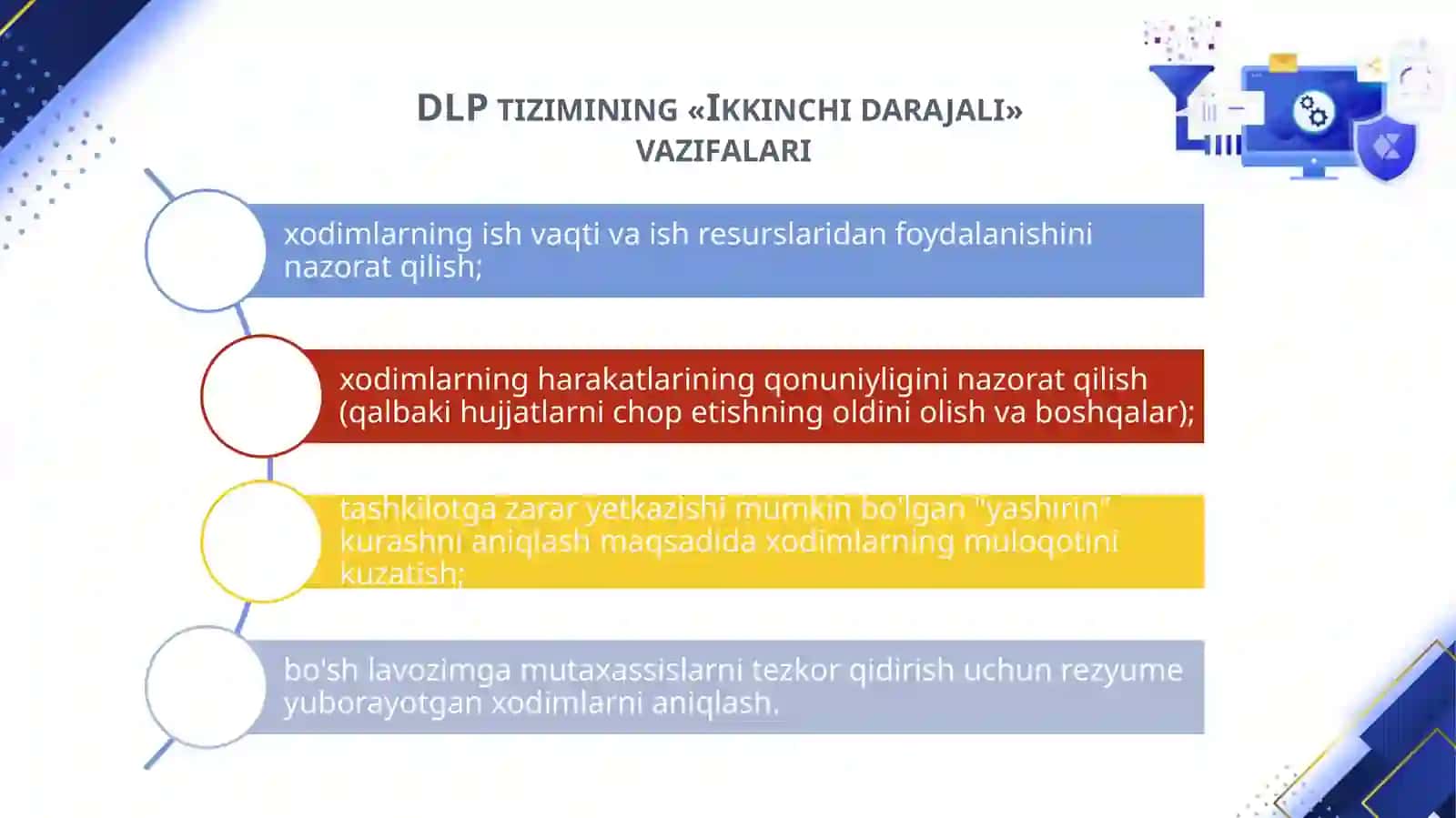 DLP tizimi yordamida ma'lumotlarni himoya qilish 4