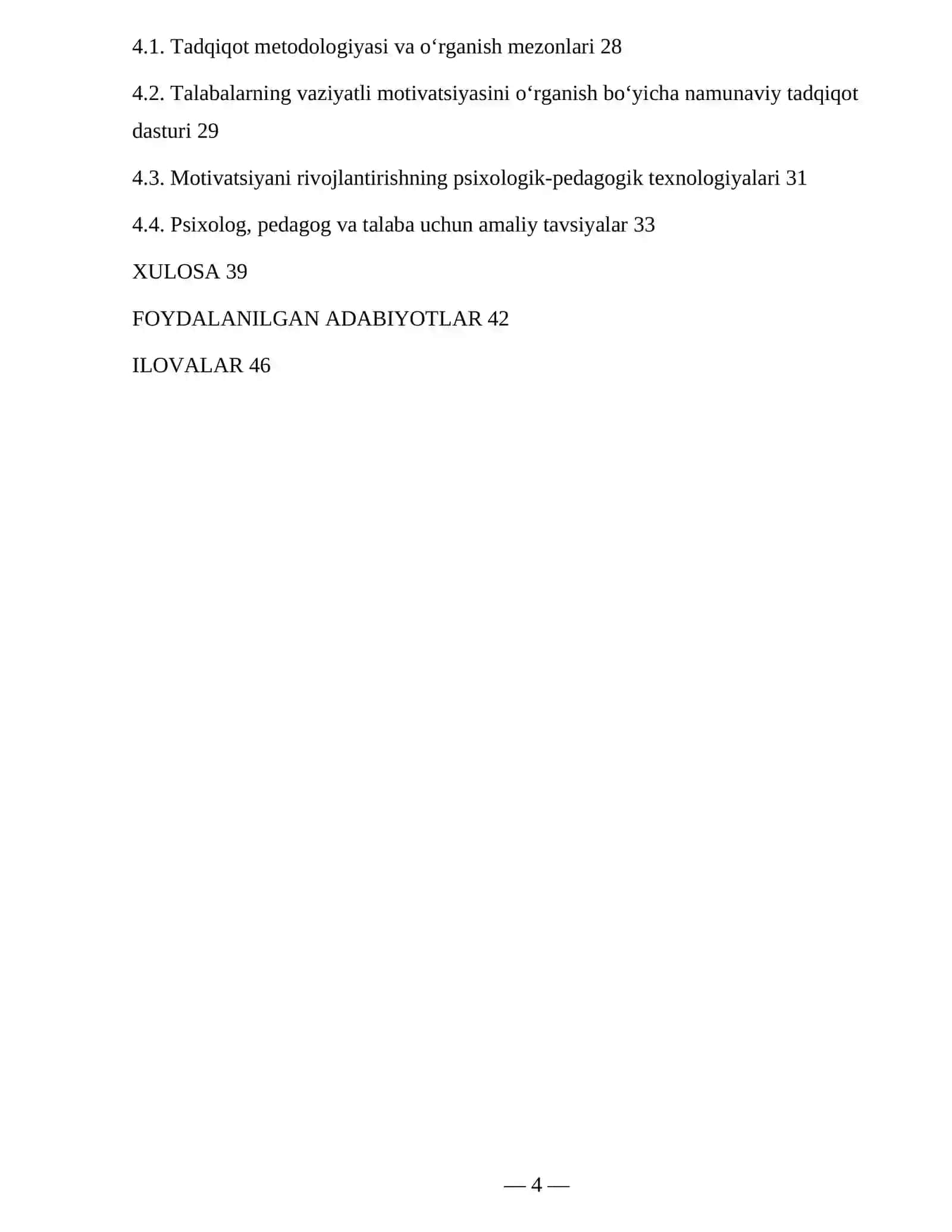“MOTIVATSIYANING VAZIYATLI RIVOJLANISHI” 4