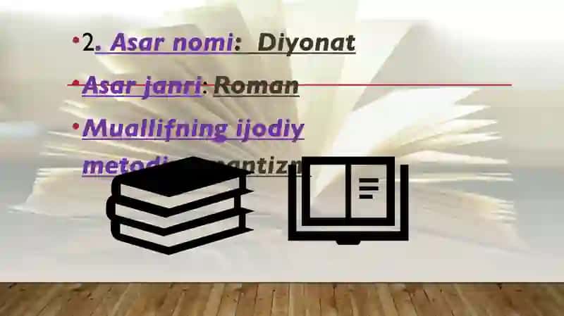 DIYONAT asaribo'yicha 4