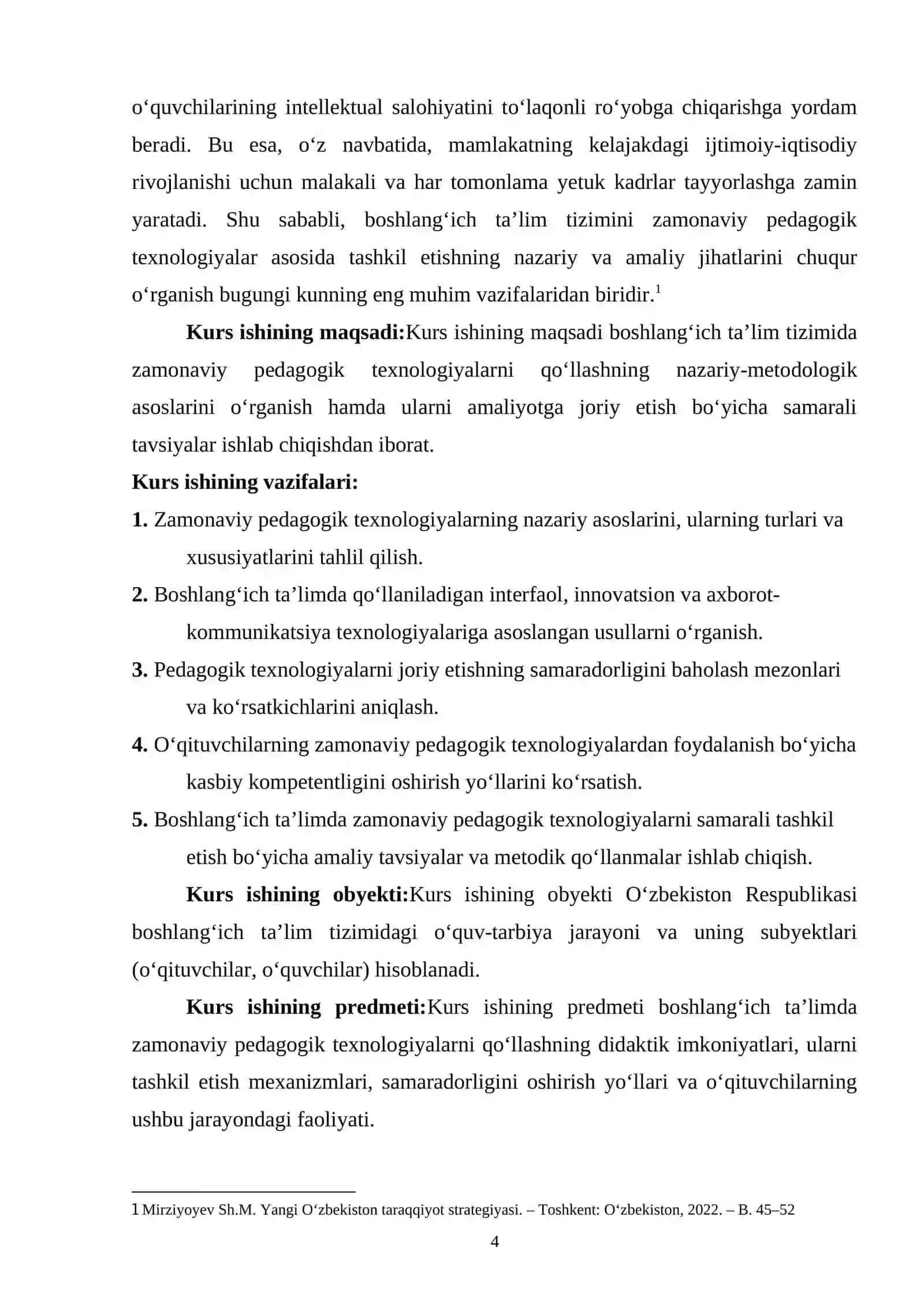 Boshlangʻich taʼlim tizimini zamonaviy pedagogik texnologiyalar asosida tashkil etish 4