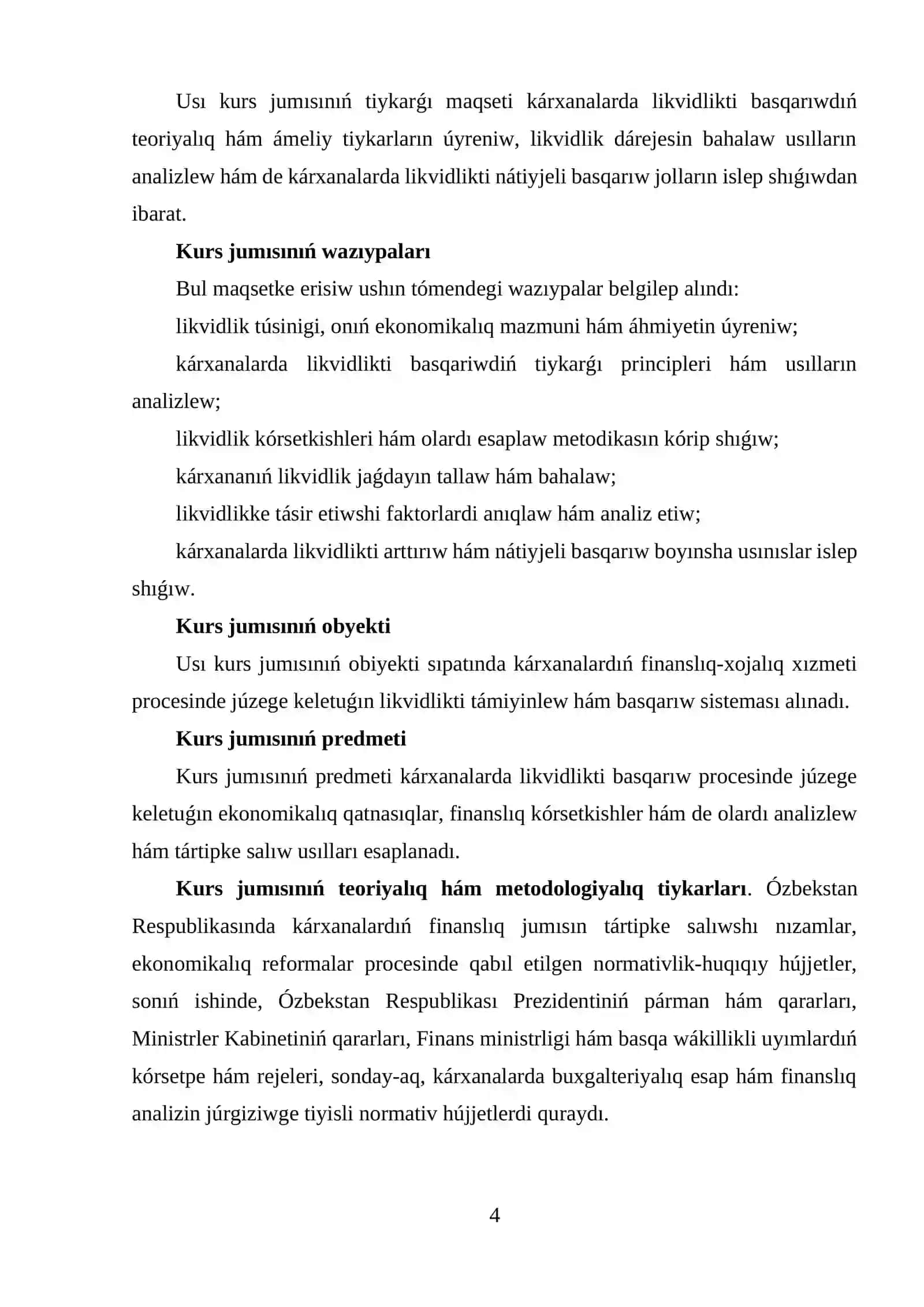 KÁRXANALARDA LIKVIDLIKTI BASQARIWDIŃ TEORIYALIQ HÁM METODIKALIQ TIYKARLARI 4