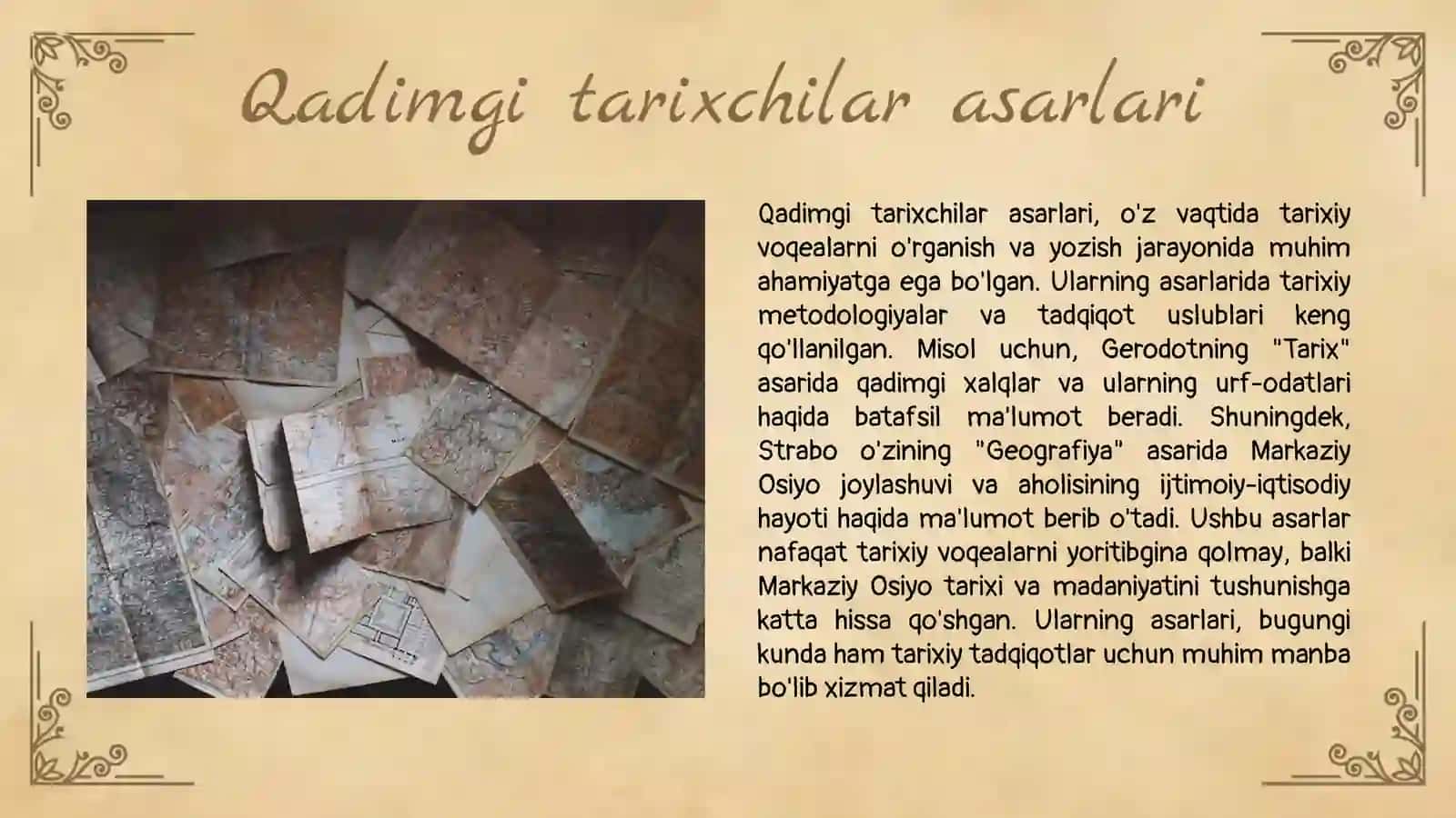 Qadimgi tarixchilar O'rta Osiyo haqida 4