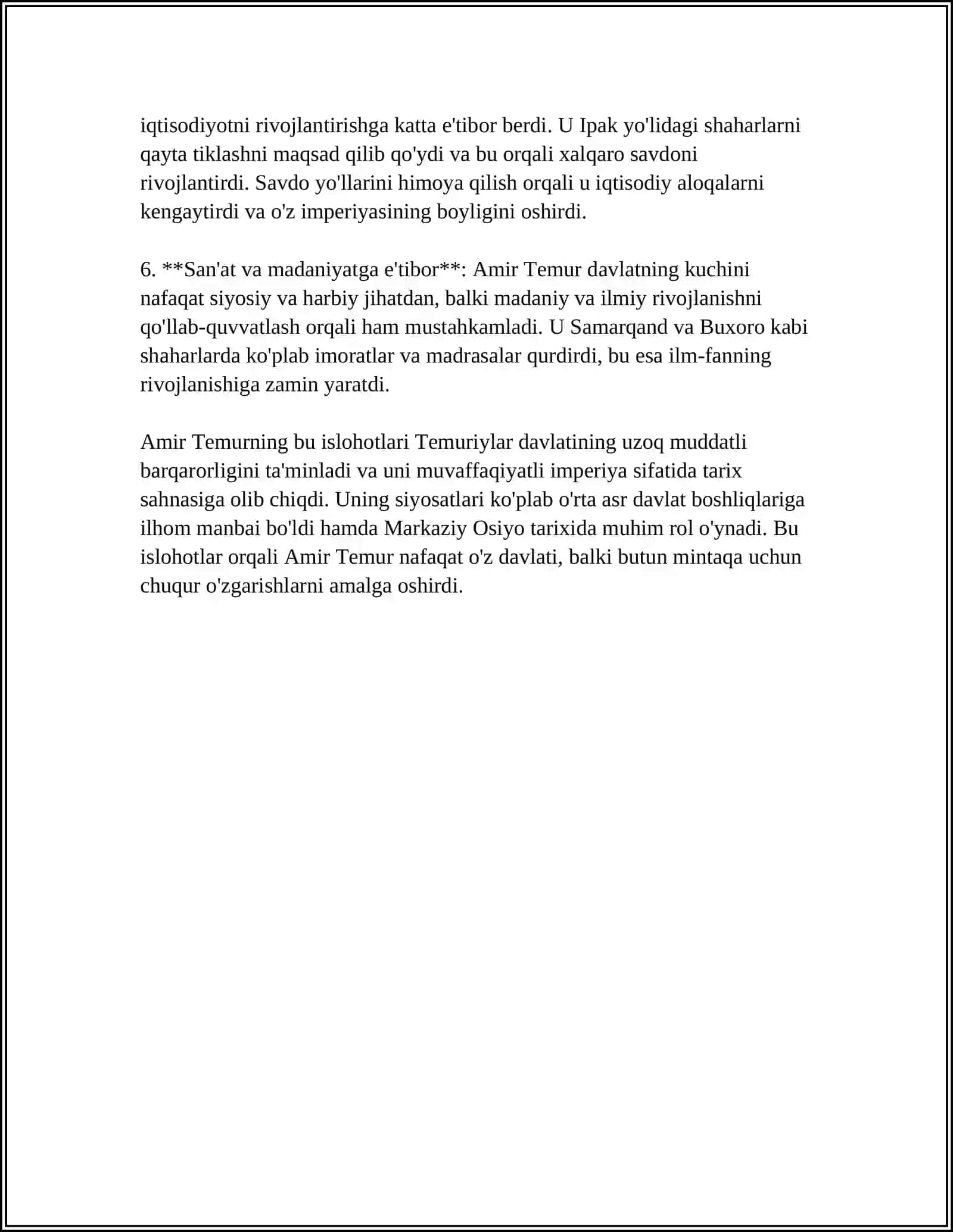 XVI-XIX ASRLAR BIRINCHI YARMIDA ÕRTA OSIYODA IJTIMOIY SIYOSIY AXVOL 4