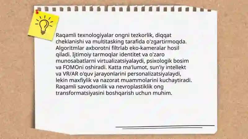 Ijtimoiy taraqqiyot va zamonaviy ong muammolar 4