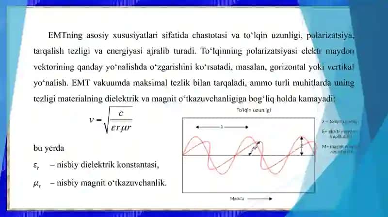 Elektromagnit to‘lqinlarning inson hayotidagi amaliy qo‘llanilishi 4