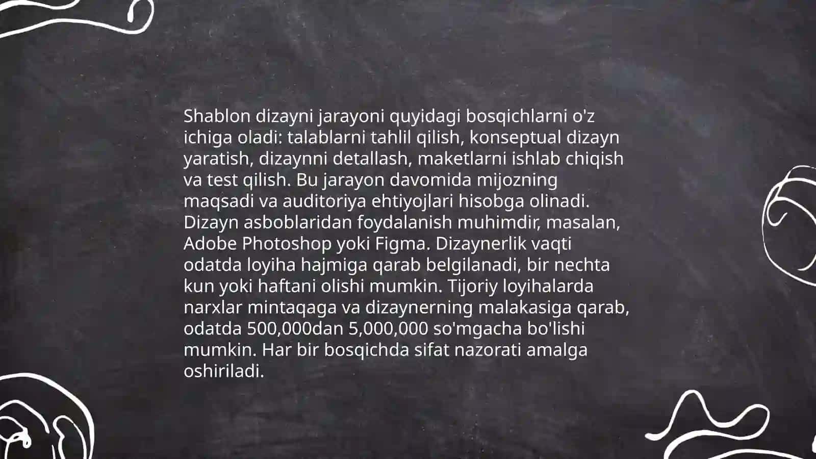 Avtomatiklashtirilgan shablonlar va vositalar 4