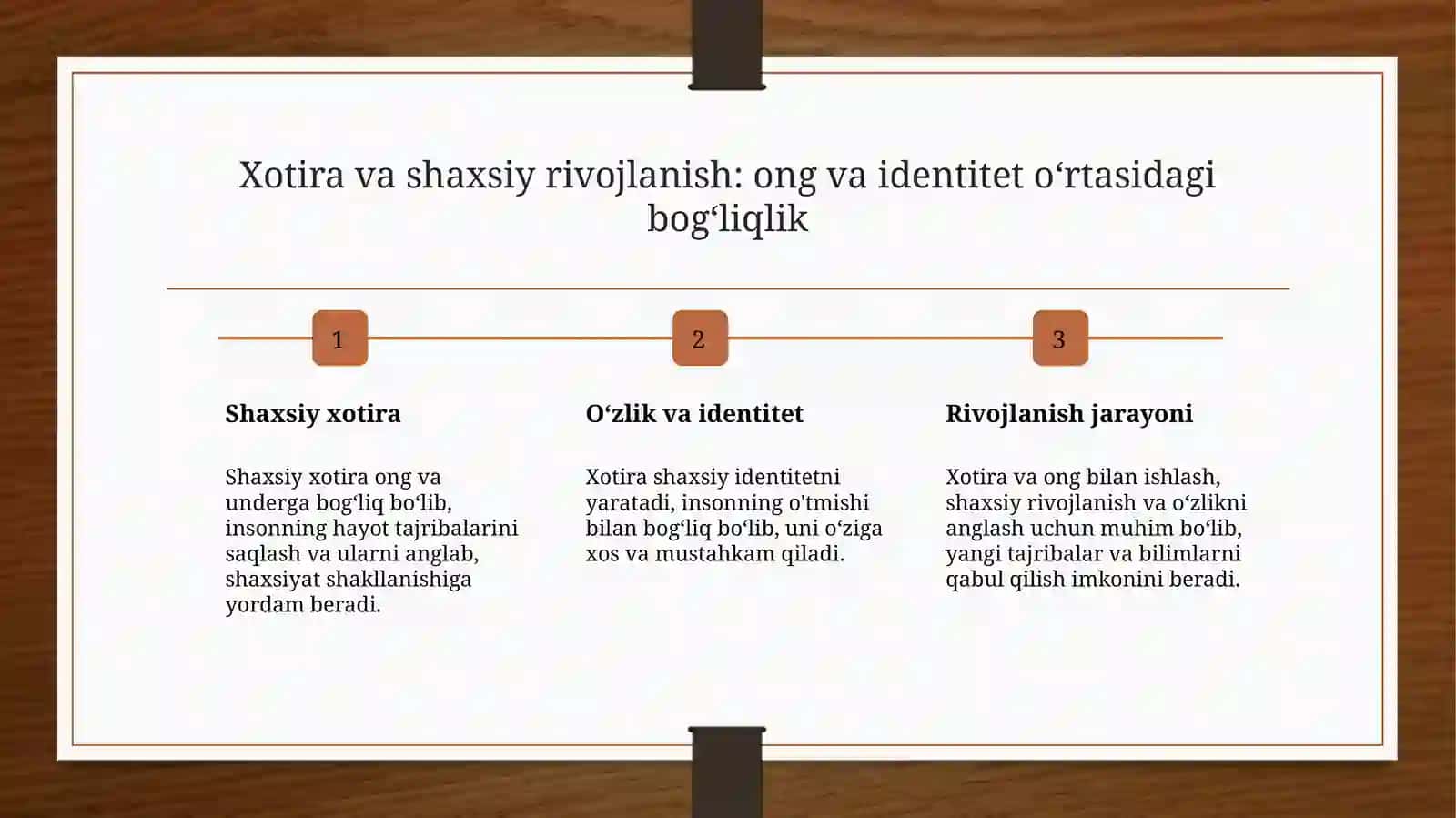 Xotira aslida nima? 4