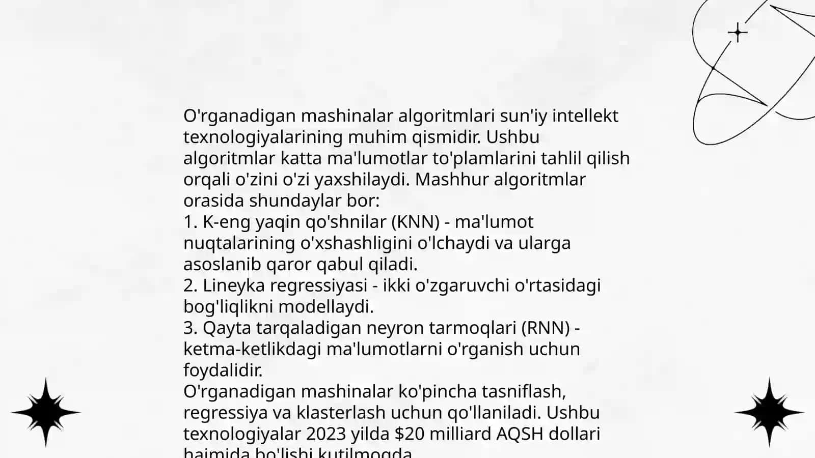 Intellektual tizimlar modellari va algoritmlari 4