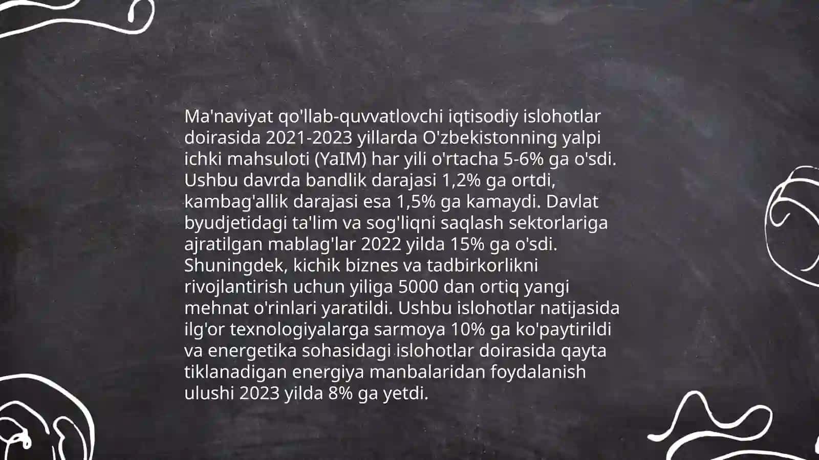 Iqtisodiyot siyosat va ma'naviyat o'rtasidagi alodorlik 4
