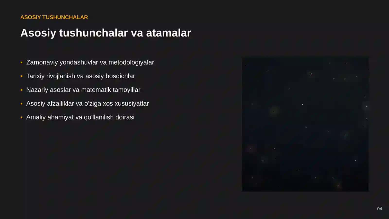 SUN'IY INTELLEKT • AI VA KATTA MA'LUMOTLAR 4