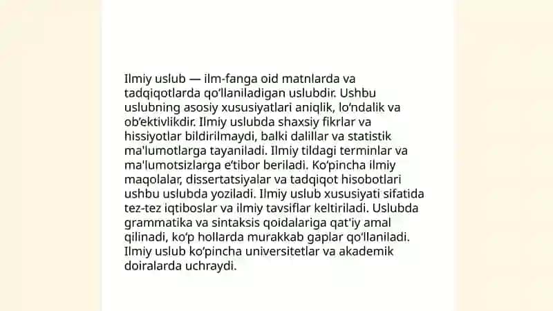 Nutq uslublari va ularning xususiyatlari 4