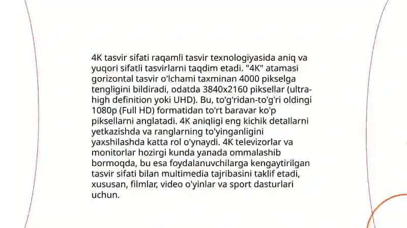 4K modeli va uning mazmun-mohiyati 4