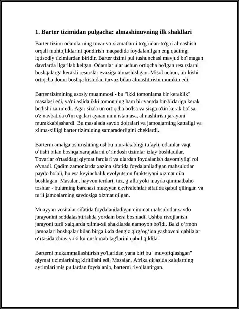 PULNING KELIB CHIQISH TARIXI VA EVOLUTSIYASI 4