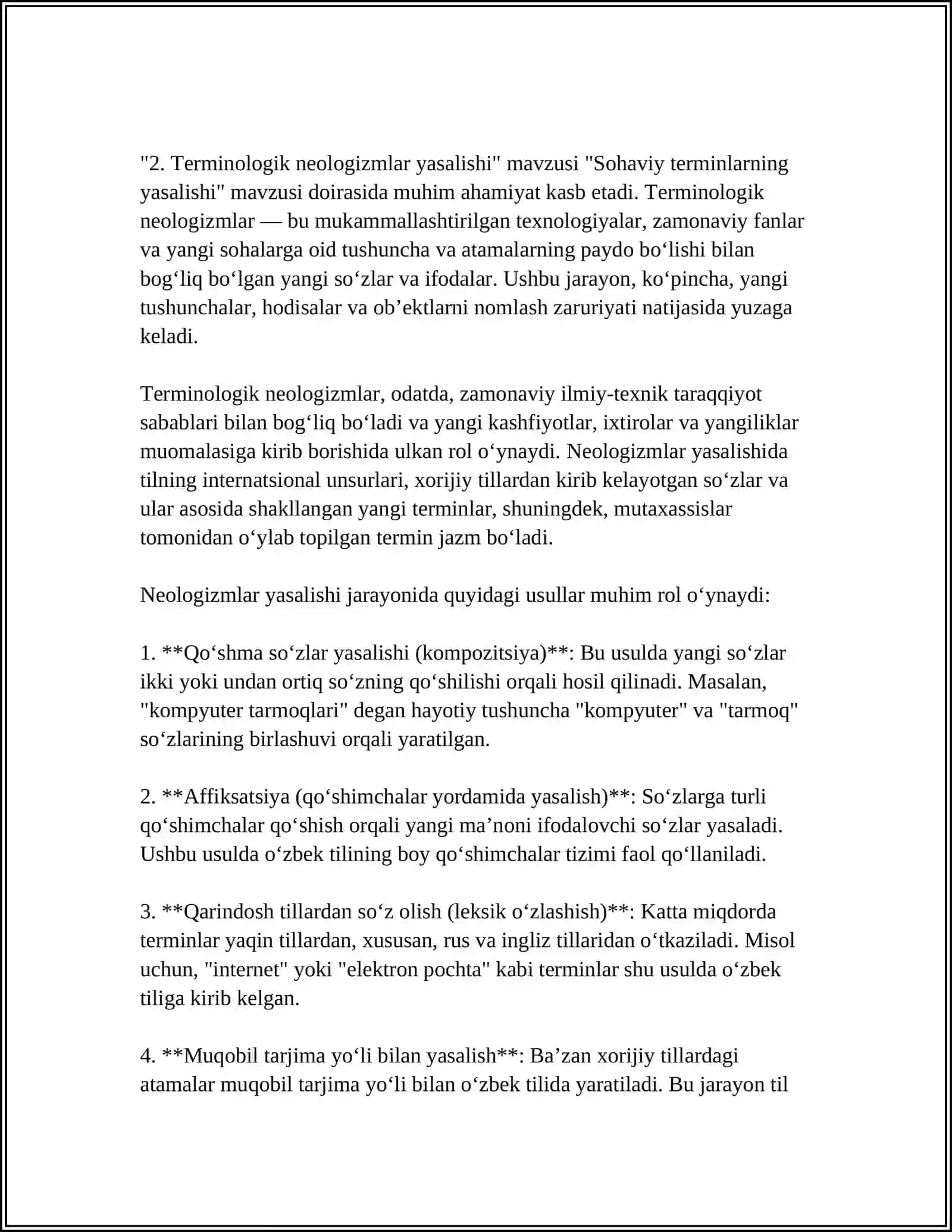 SOHAVIY TERMINLARNING YASALISHI 4