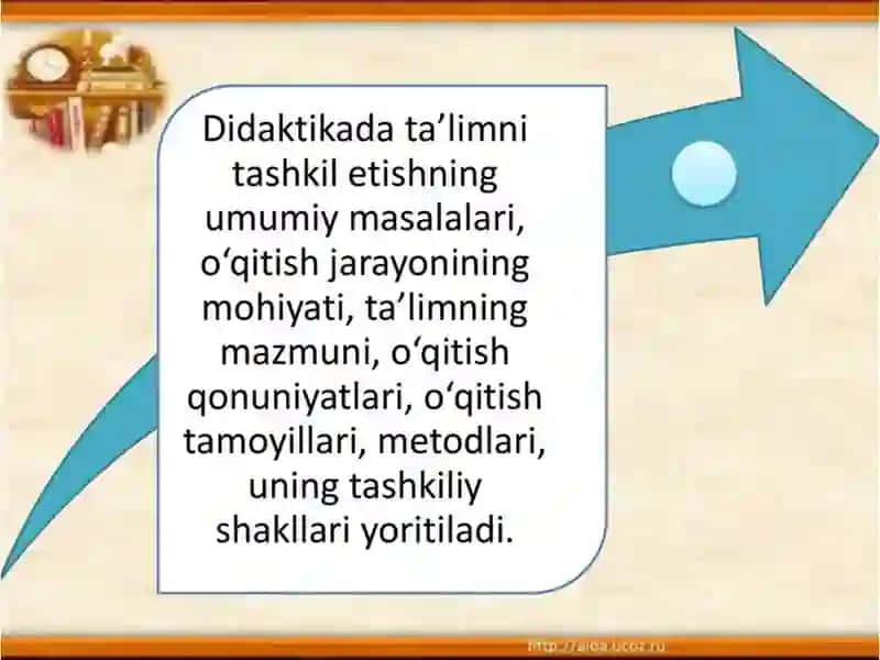 Didaktika.Boshlang'ich ta'lim didaktikasining maqsadi va vazifalari 4