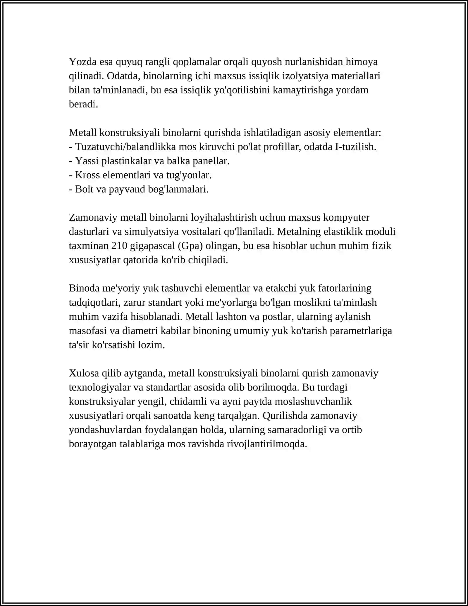 METALL KONSTRUKSIYALI ORAYOPMALAR 4
