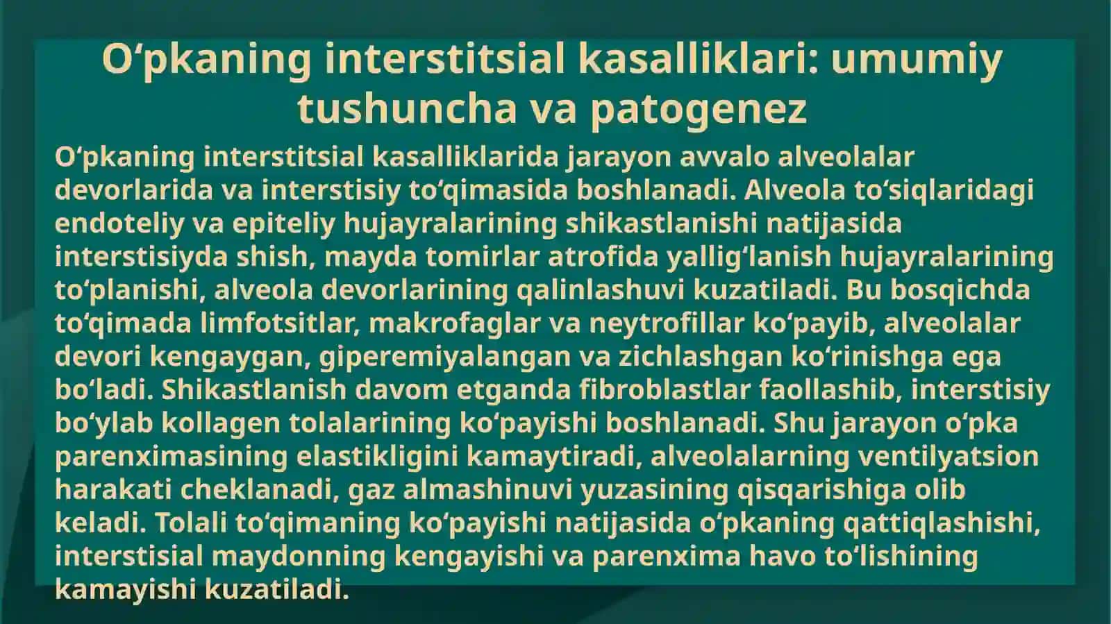 O'pka interstitsial kasalliklari 4