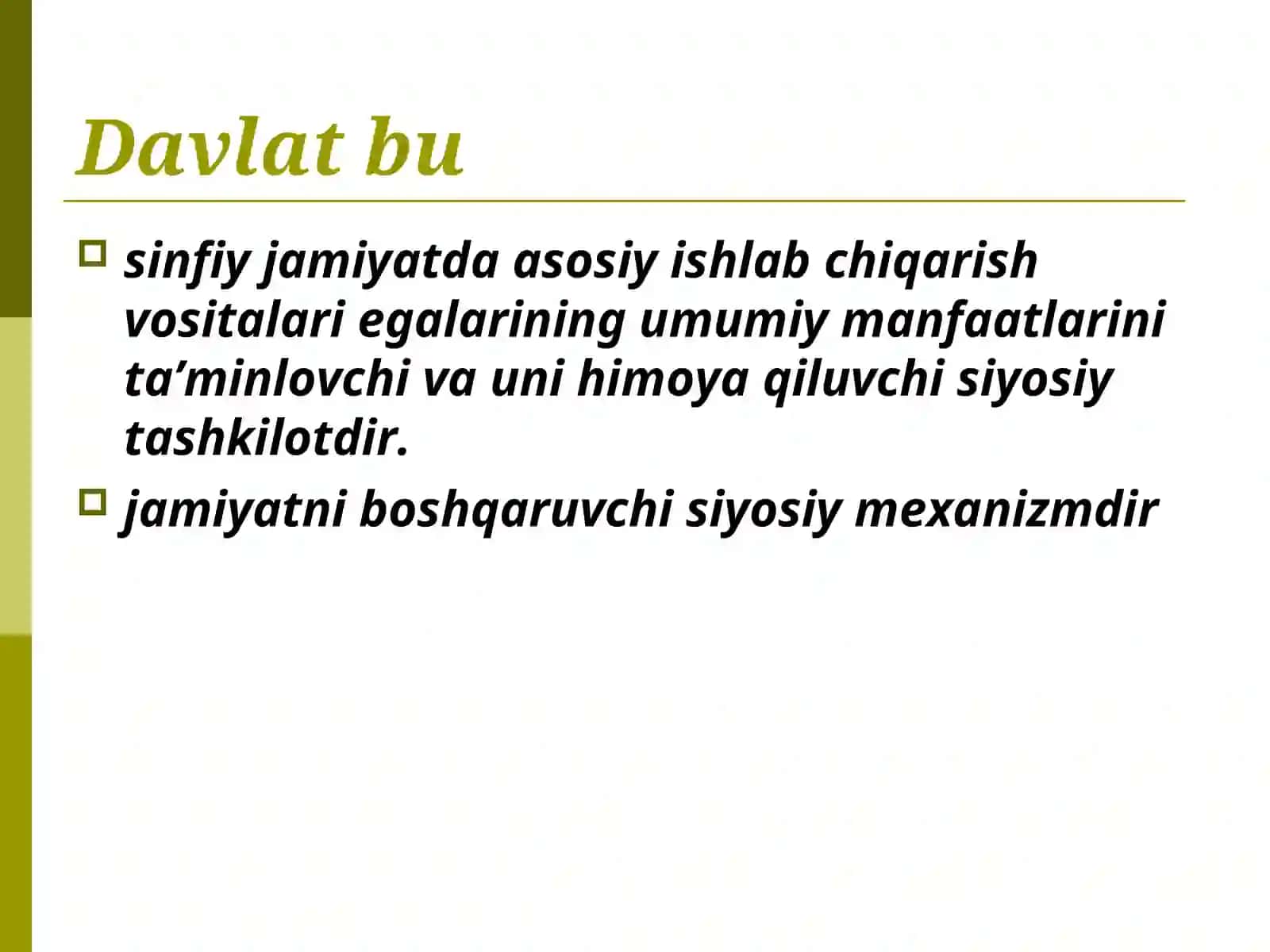 O’zbek davlatchiligi, uning taraqqiyot bosqichlari 4