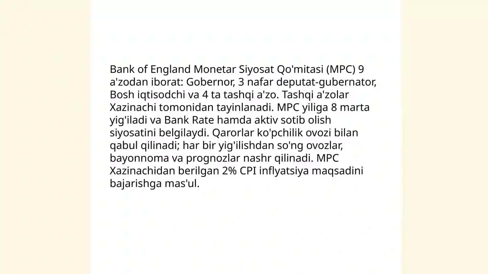Monetar siyosat orqali inflyatsiyani jilovlash usullari 4