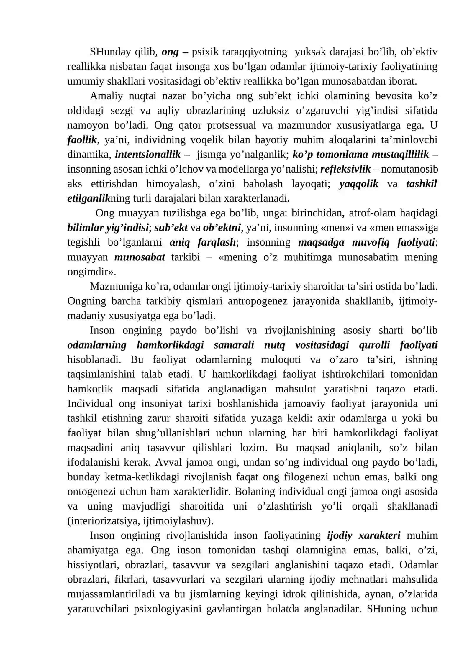 ONG TARAQQIYOTI VA ONGSIZLIK 4