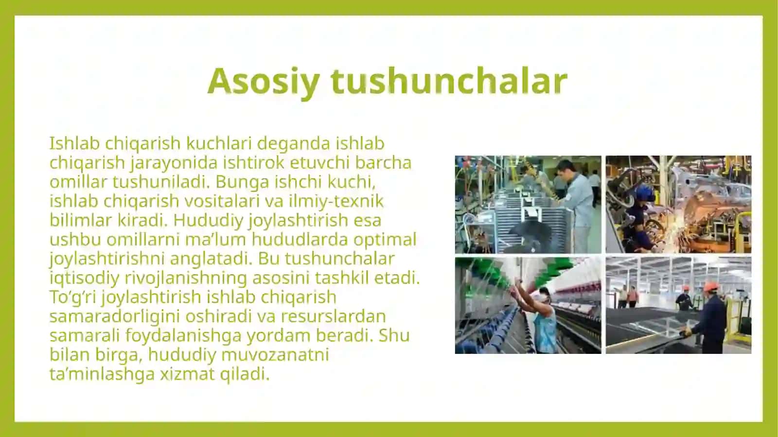Ishlab chiqarish kuchlarini hududiy joylashtirishning ilmiy nazariy asoslari. 4