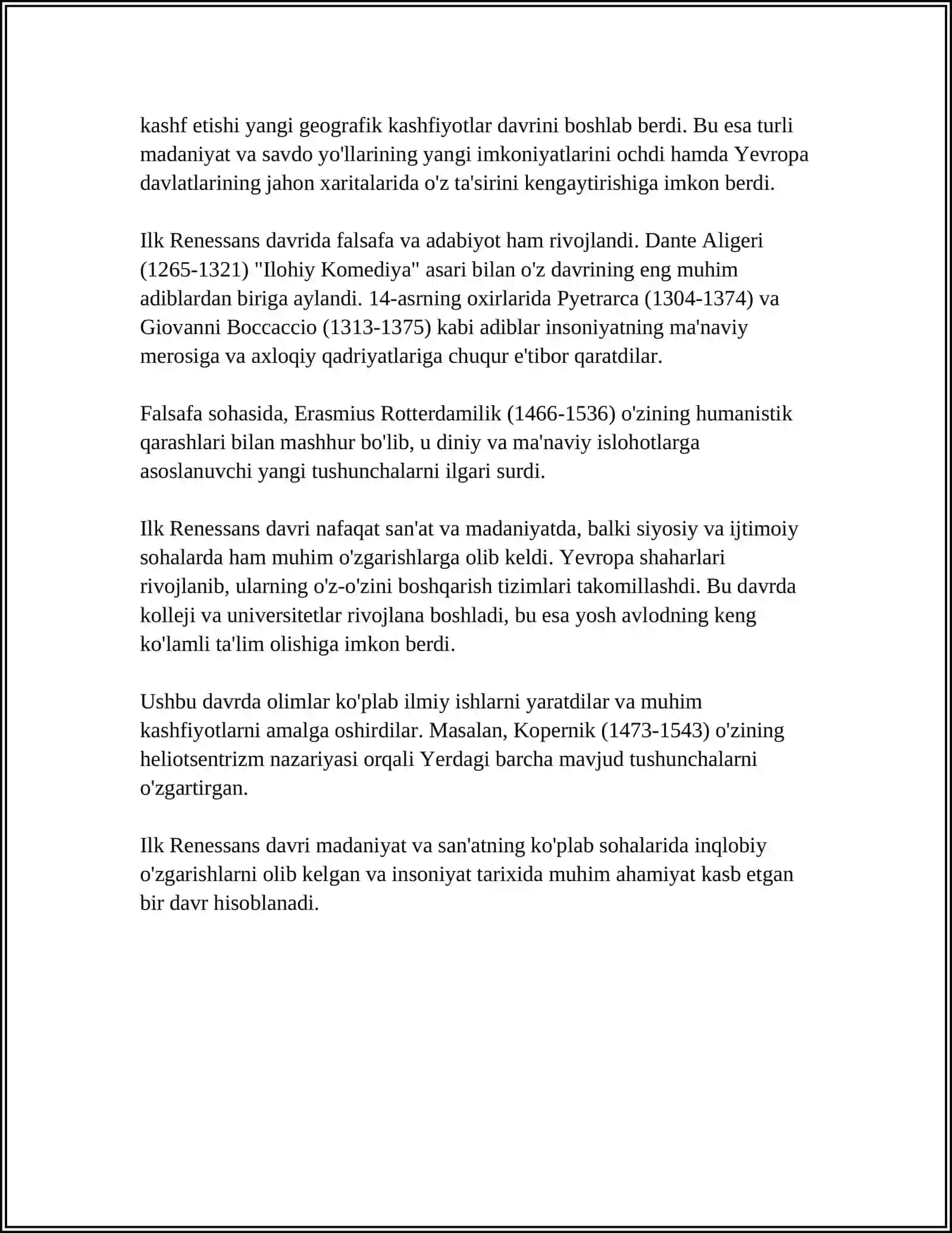 O'ZBEKISTON TARIXIDA RENESSANS DAVRLARI 4